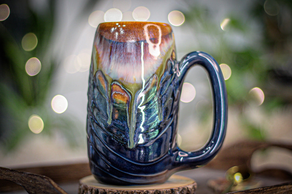 16-A New Earth Textured Mug, 20 oz.