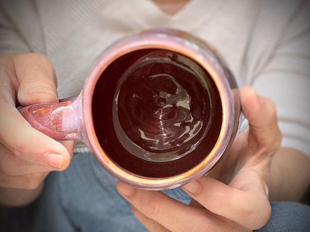 16-D Purple PROTOTYPE Gourd Mug, 18 oz.