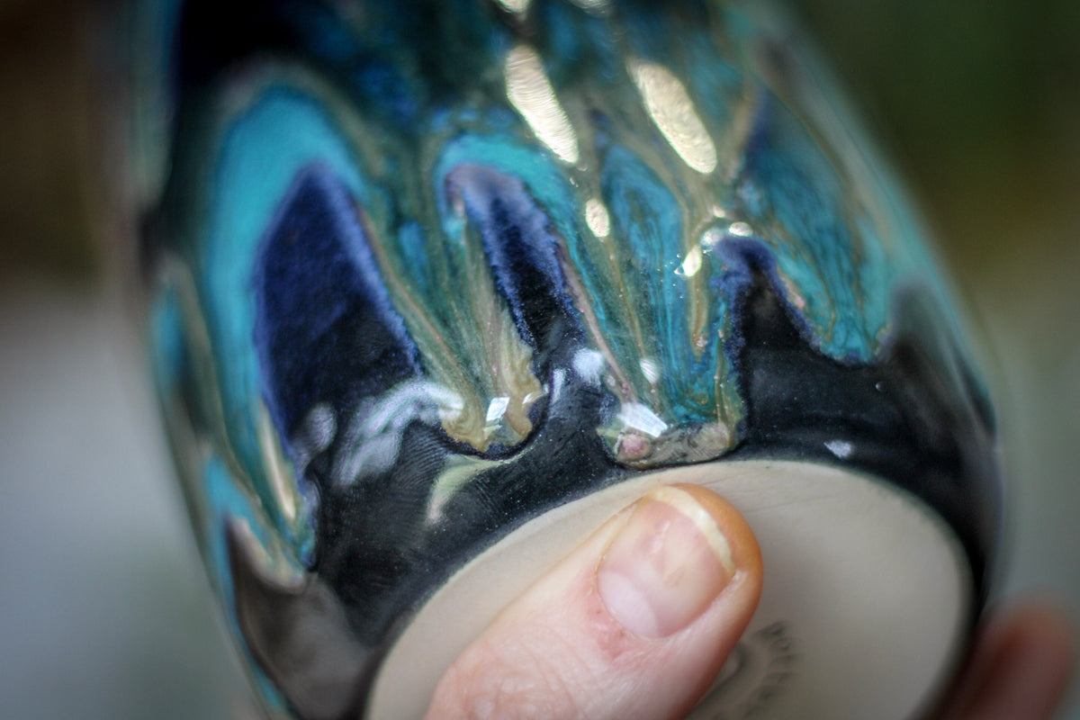 14-E Turquoise Grotto Mug, 18 oz.