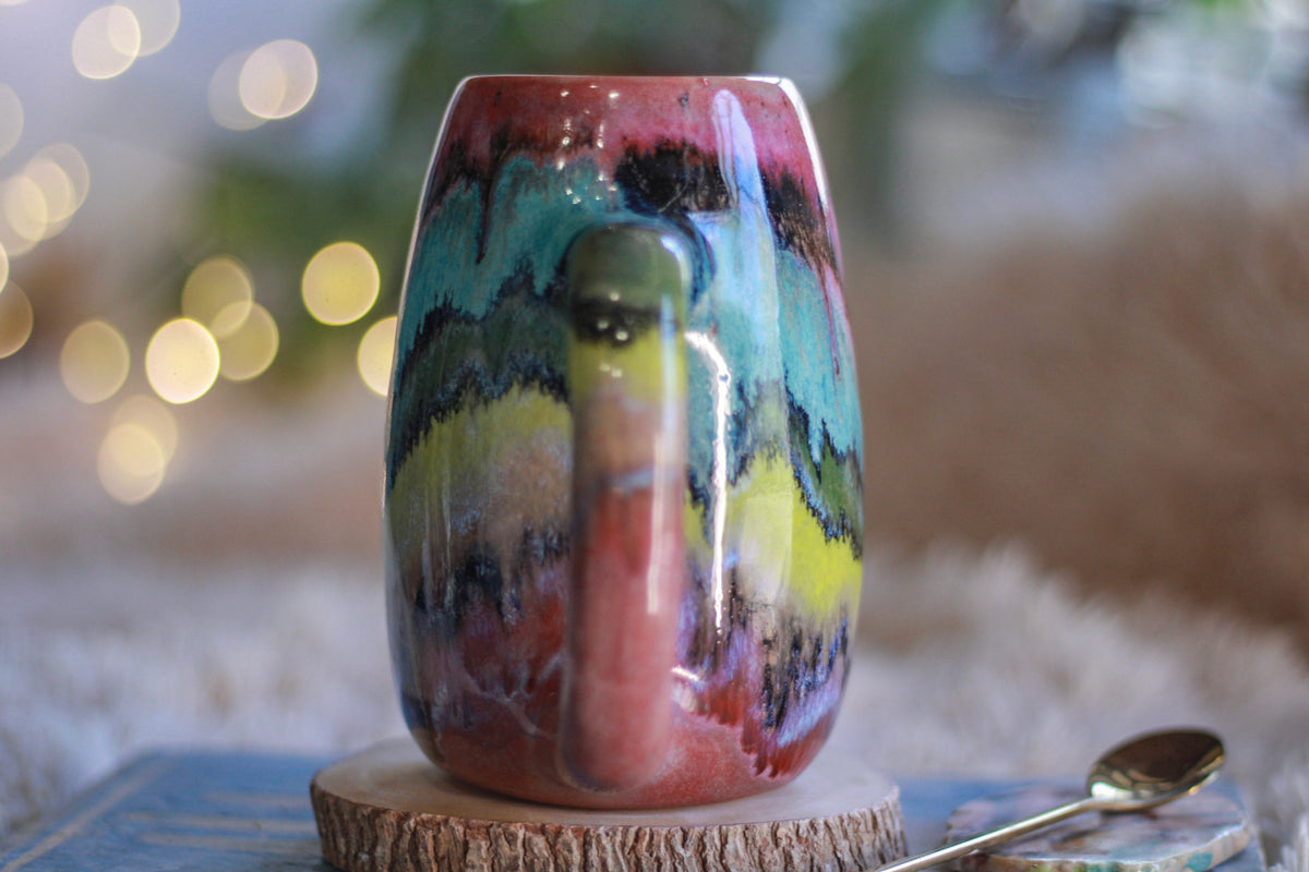 13-B Rainbow Family PROTOTYPE Mug - TOP SHELF, 21 oz.