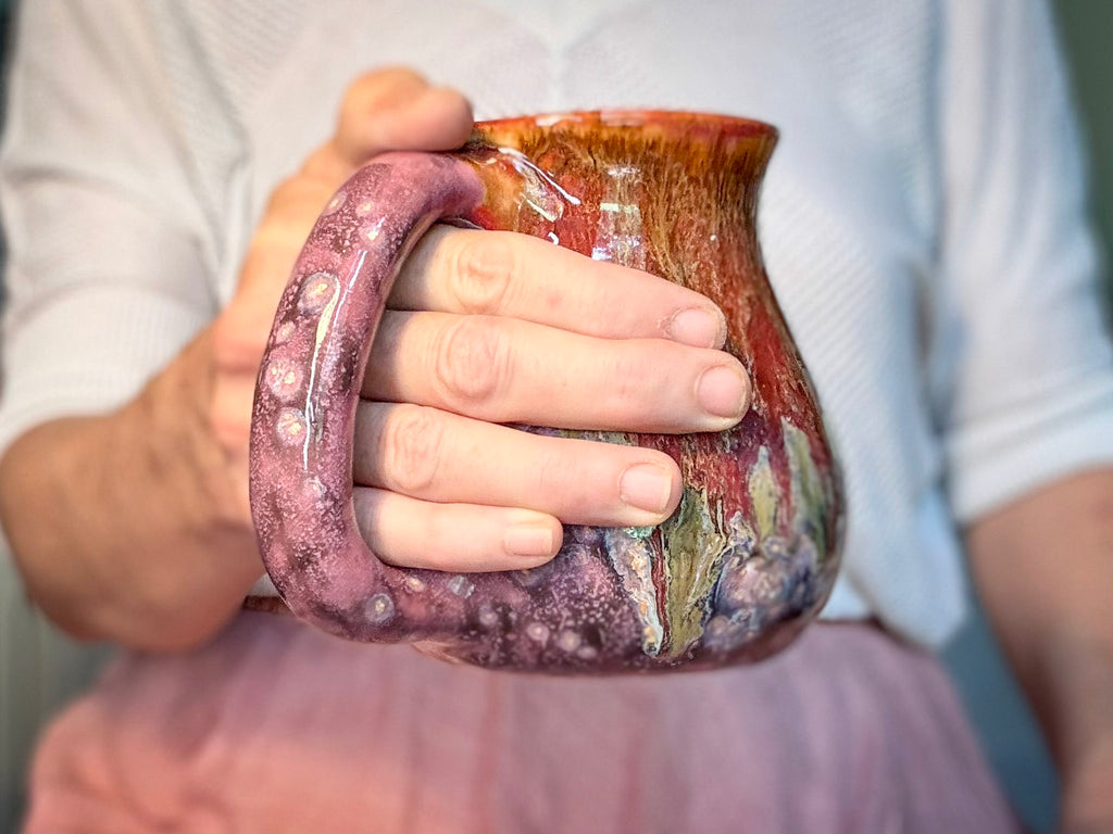 17-E Pink PROTOTYPE Flared Mug, 22 oz.