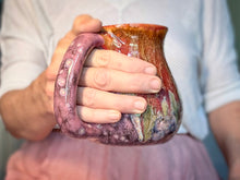 Load image into Gallery viewer, 17-E Pink PROTOTYPE Flared Mug, 22 oz.