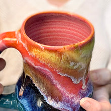 Load image into Gallery viewer, 15-D Rainbow PROTOTYPE Simple Mug, 18 oz.