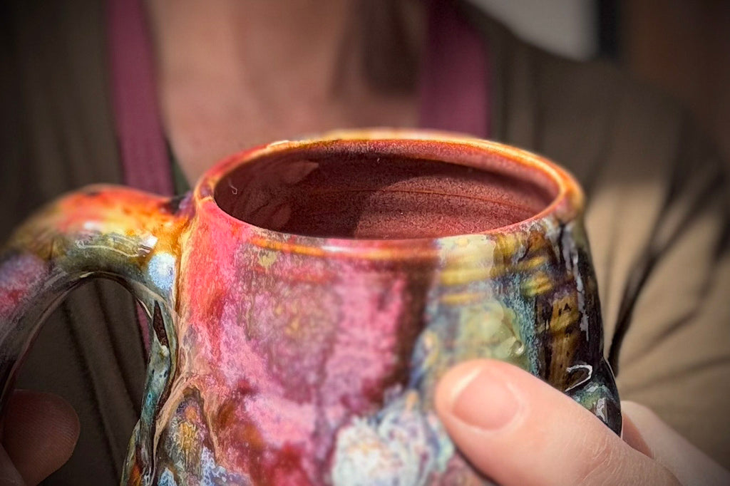 14-D Whimsy Textured Mug, 17 oz. - MINOR MISFIT, 10% off
