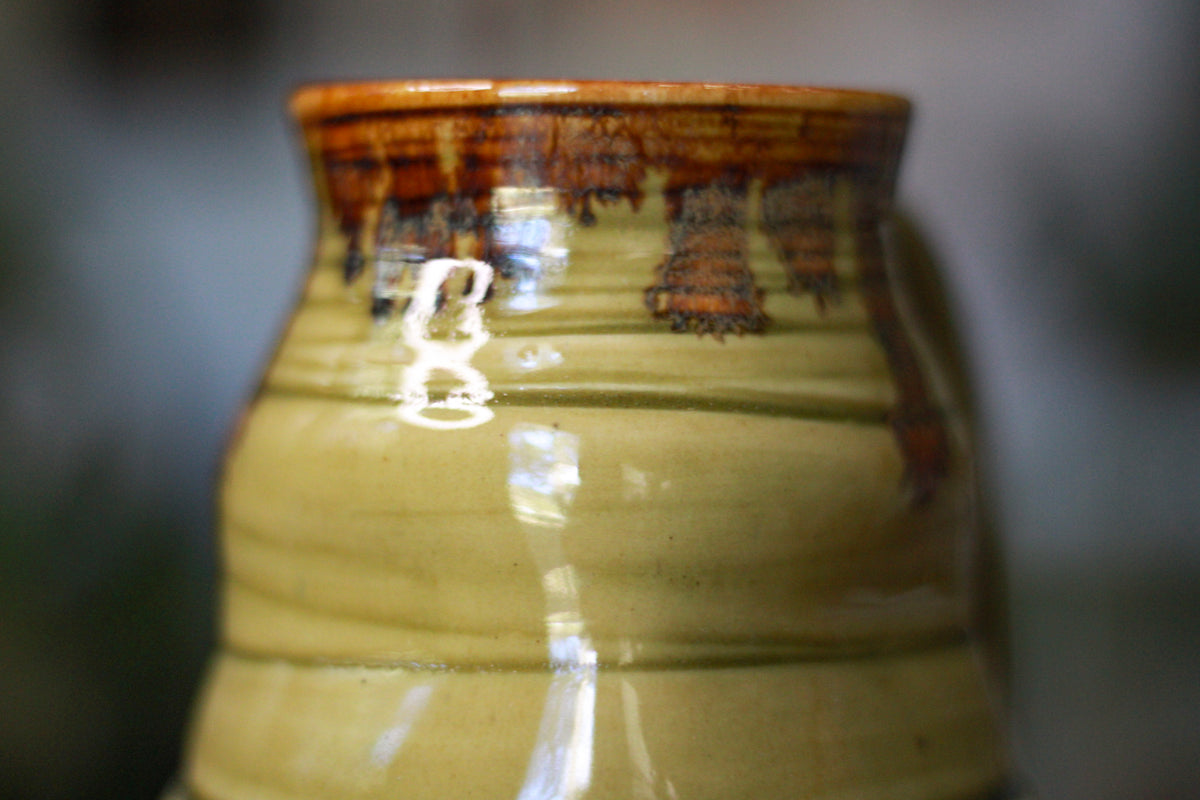 12-G Olive EXPERIMENT Textured Mug, 17 oz.