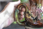 14-D Molten Rainbow Cheetah Flared Notched Mug - TOP SHELF, 23 oz.