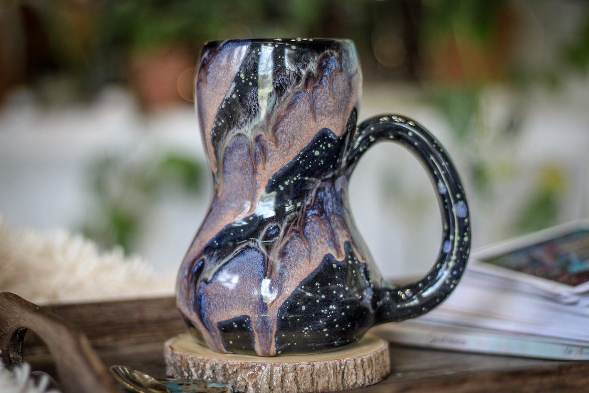 15-C Cosmic Amethyst Grotto Acorn Gourd Mug - MISFIT, 21 oz. - 15% off