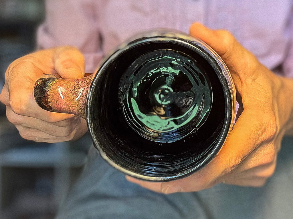 16-B Starry Night Swirly Mug, 26 oz.
