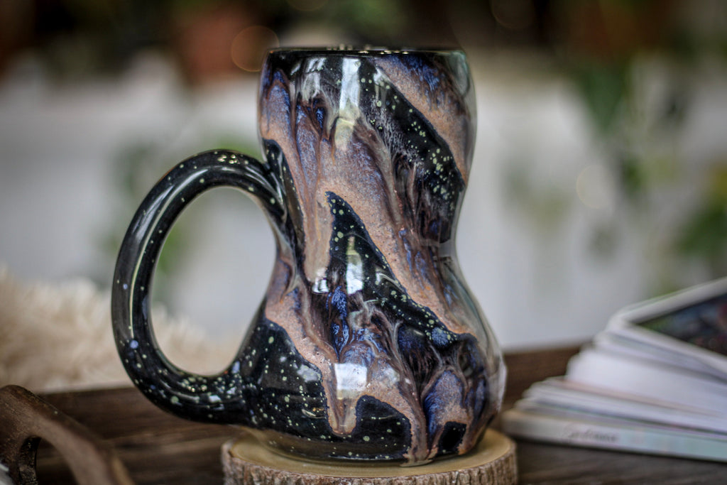 15-C Cosmic Amethyst Grotto Acorn Gourd Mug - MISFIT, 21 oz. - 15% off