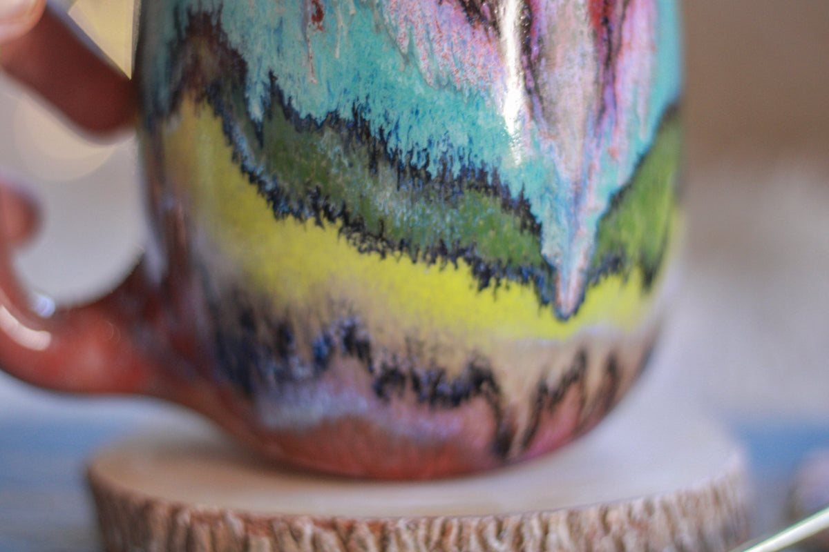 13-B Rainbow Family PROTOTYPE Mug - TOP SHELF, 21 oz.