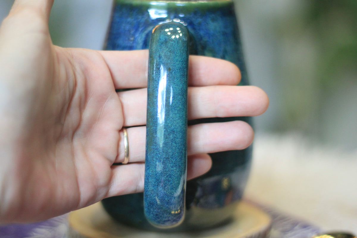13-F EXPERIMENT Textured Mug, 18 oz.