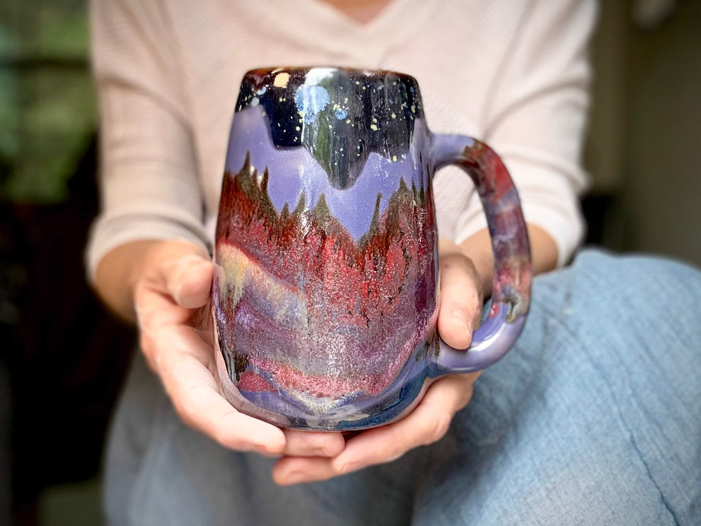 17-B Purple Mountain Majesty Mug, 22 oz.