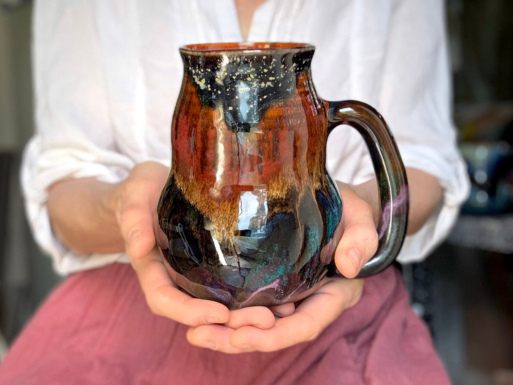 16-B Starry Night Cuddle Mug, 25 oz.