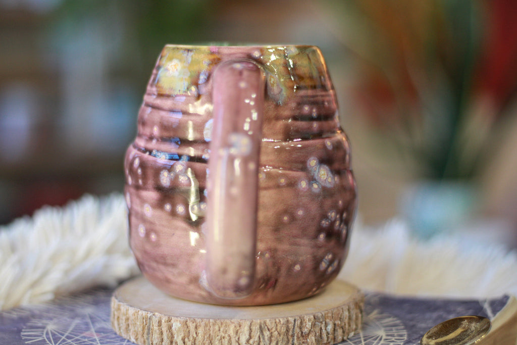 16-E Pink PROTOTYPE Textured Mug, 18 oz.