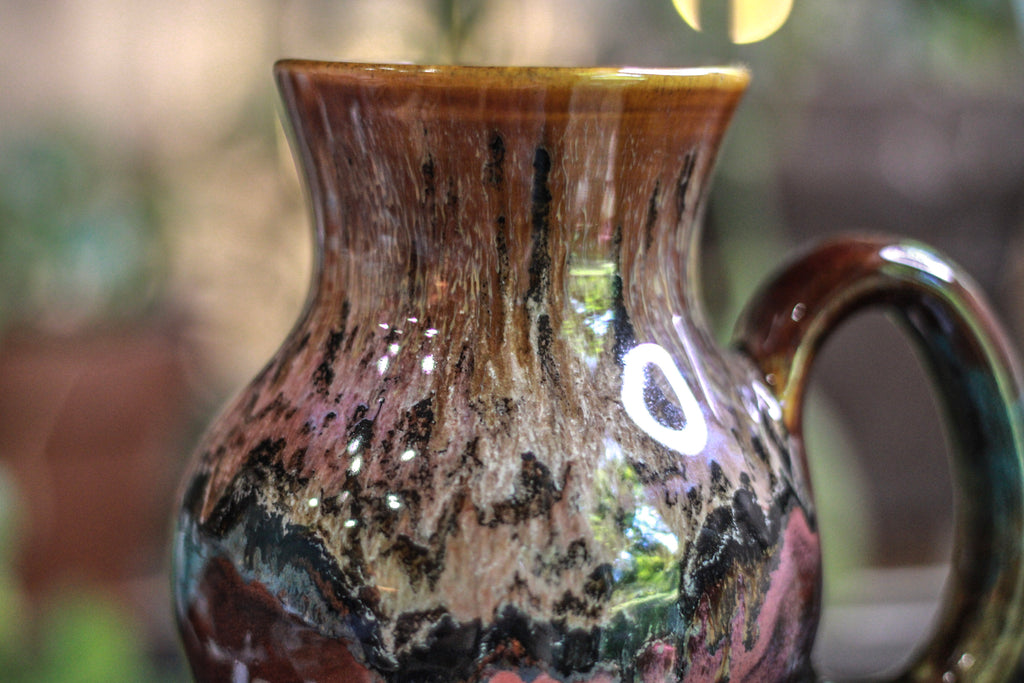 14-D Molten Rainbow Cheetah Flared Notched Mug - TOP SHELF, 23 oz.