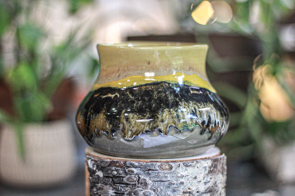 15-D Bumblebee Jasper Variation Squat Mug - MISFIT, 20 oz. - 15% off