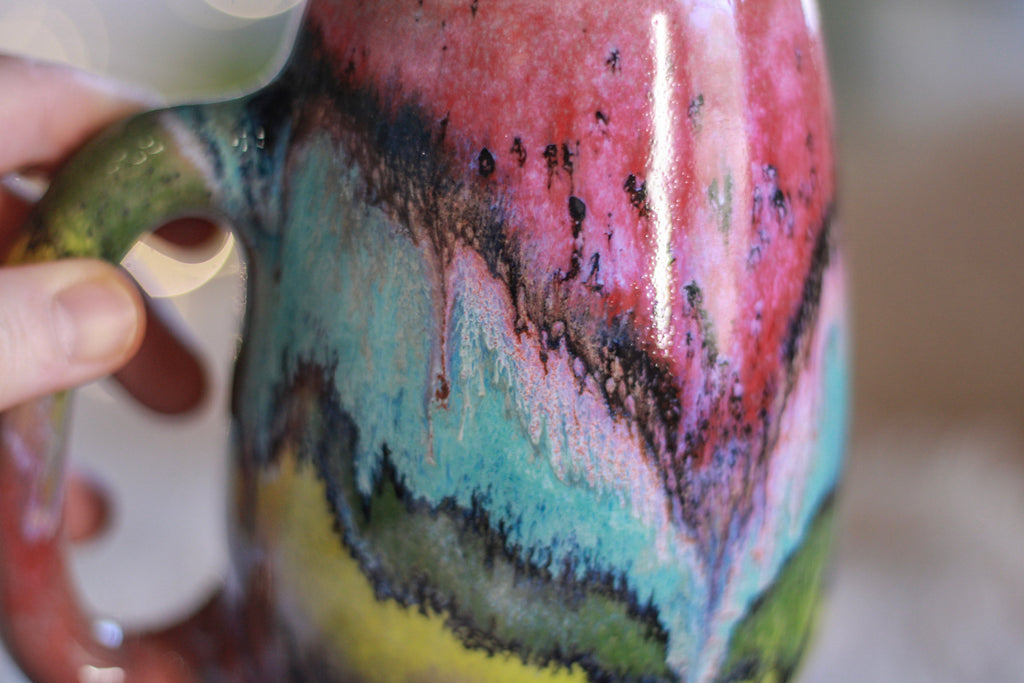13-B Rainbow Family PROTOTYPE Mug - TOP SHELF, 21 oz.