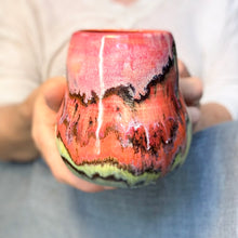 Load image into Gallery viewer, 16-C Rainbow Family Mid Mod Mug, 16 oz.
