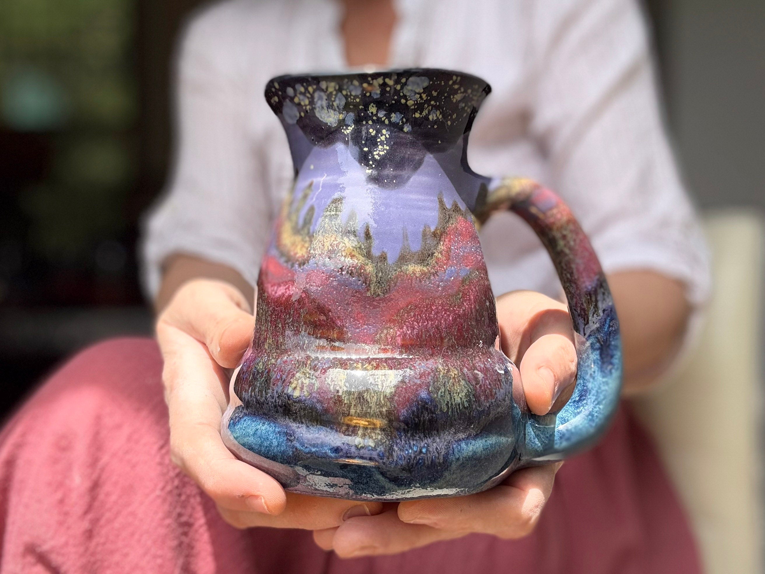17-B Purple Mountain Majesty Cuddle Mug, 24 oz.