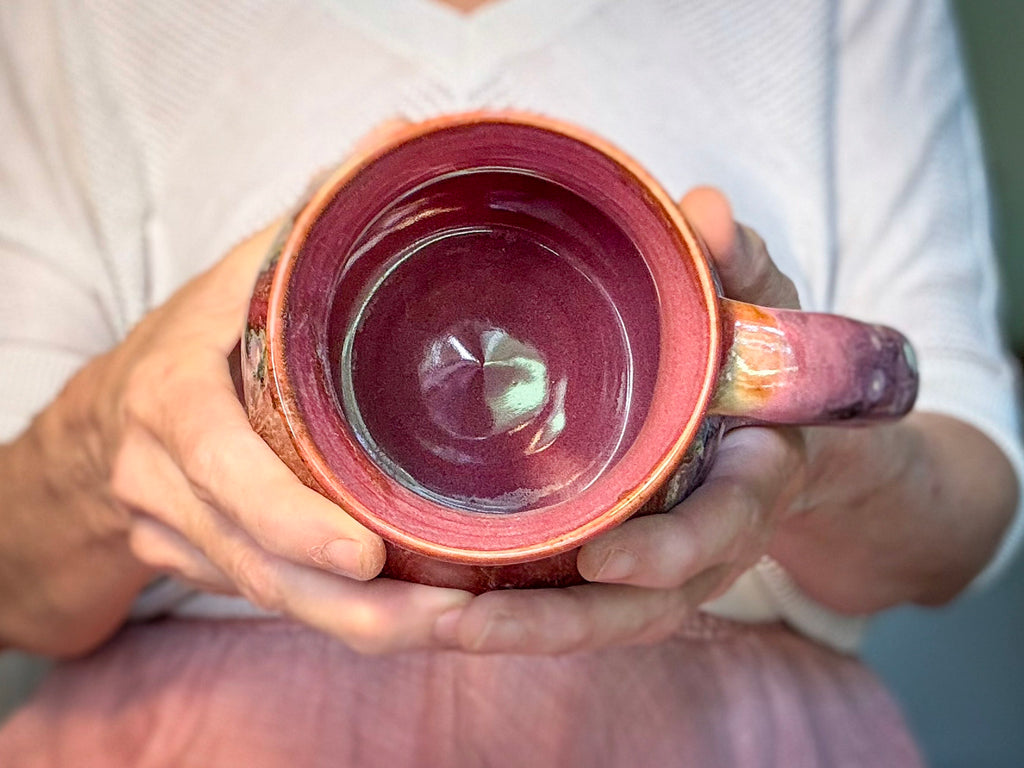 17-E Pink PROTOTYPE Flared Mug, 22 oz.