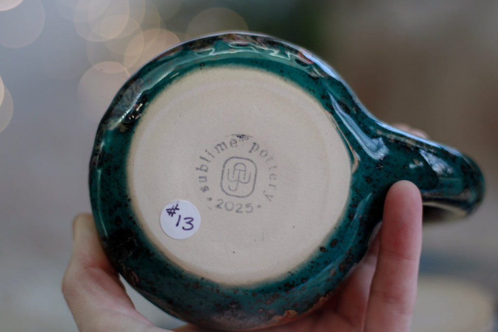 13-A Green Mountain Midnight Mug, 15 oz.