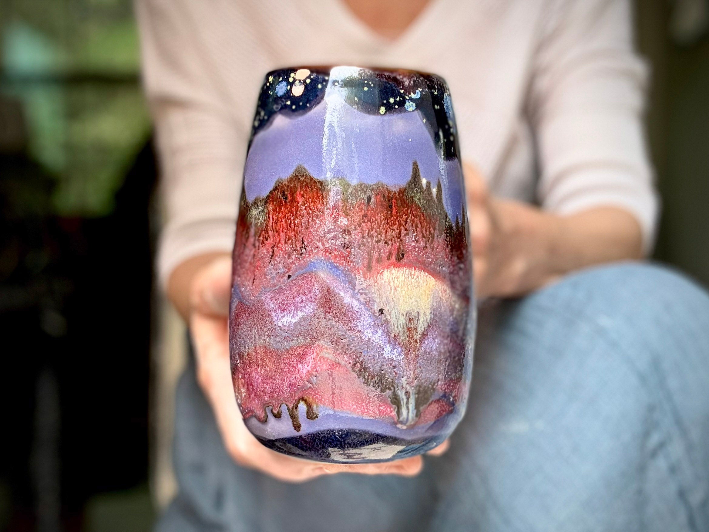 17-B Purple Mountain Majesty Mug, 22 oz.