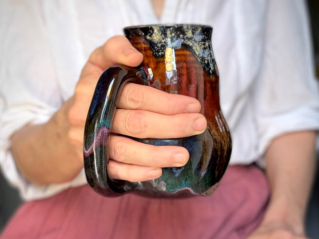 16-B Starry Night Cuddle Mug, 25 oz.