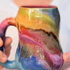02-C Rainbow Gourd Mug, 20 oz.