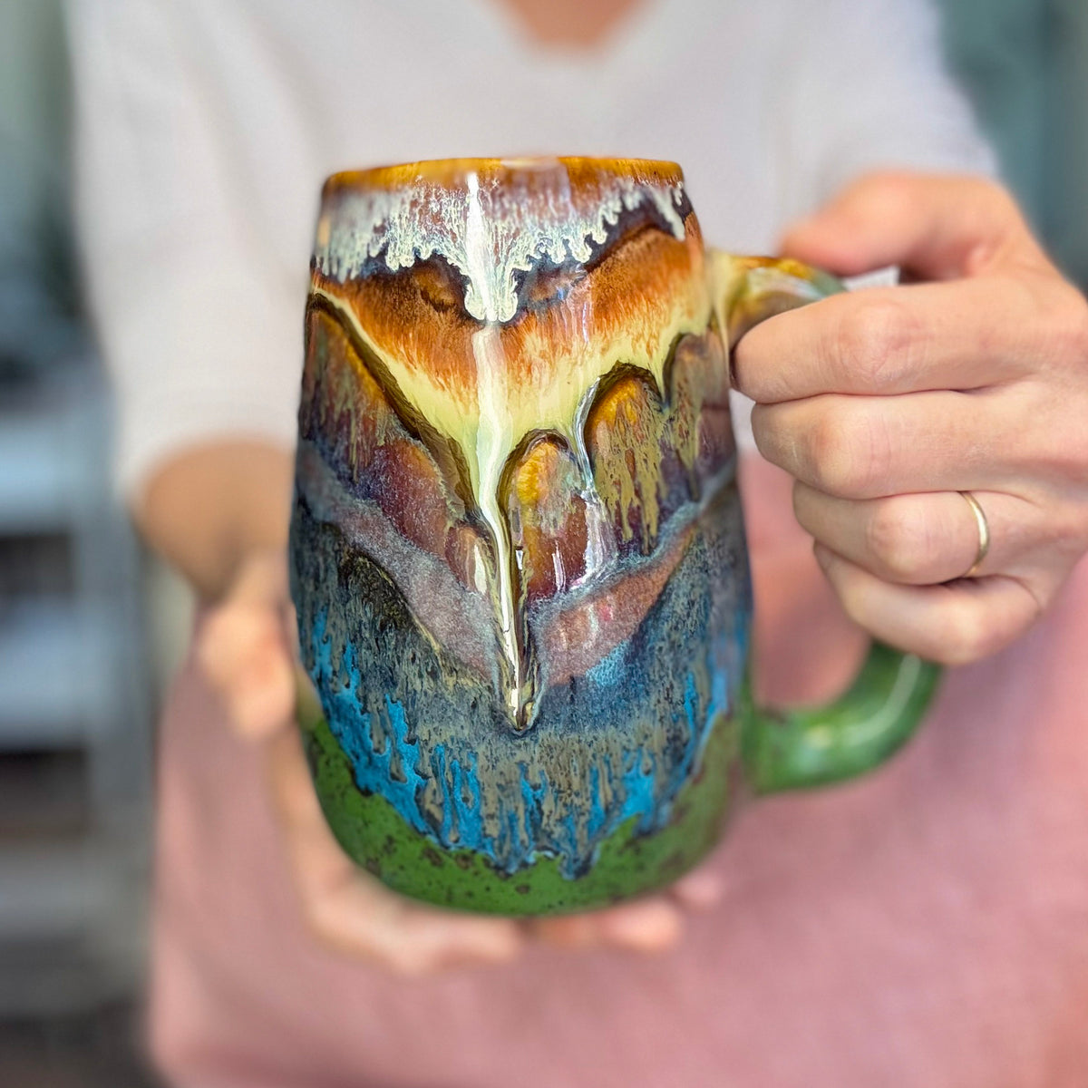 02-A New Earth Mug, 25 oz.