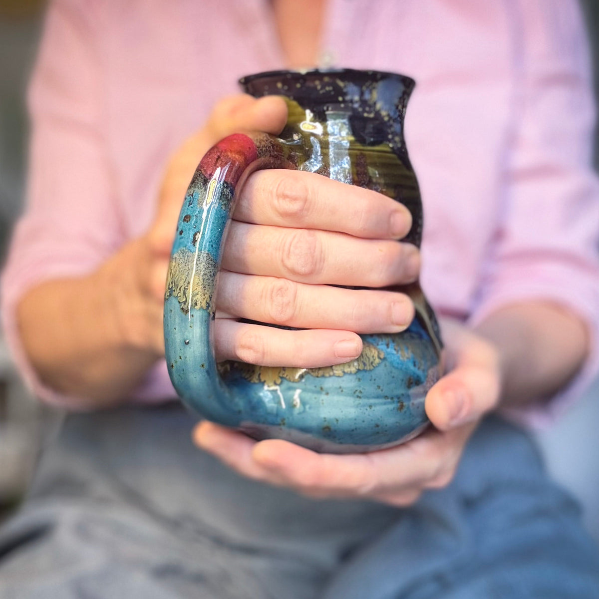 02-B Green Mountain Midnight Cuddle Mug, 24 oz.