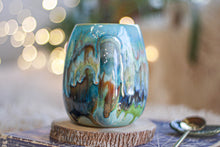 Load image into Gallery viewer, 07-C Blue 'FLOW' Mug, 17 oz.