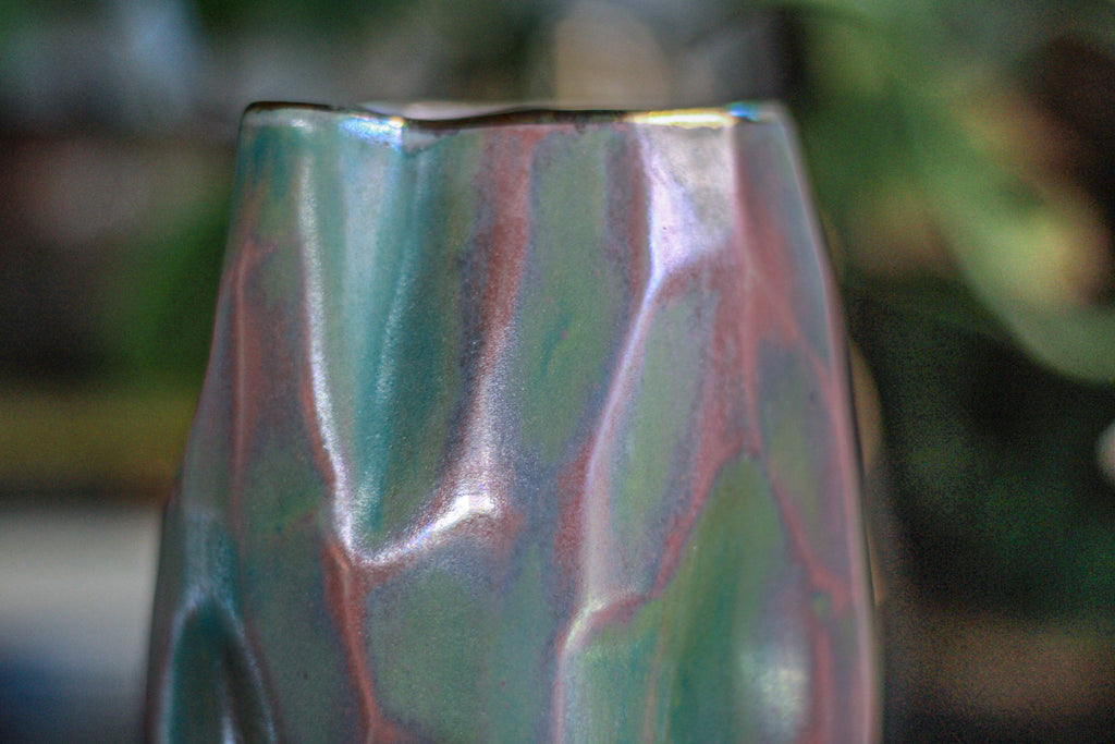 02-C PROTOTYPE Crystal Divot Bedside Pitcher, 22 oz.