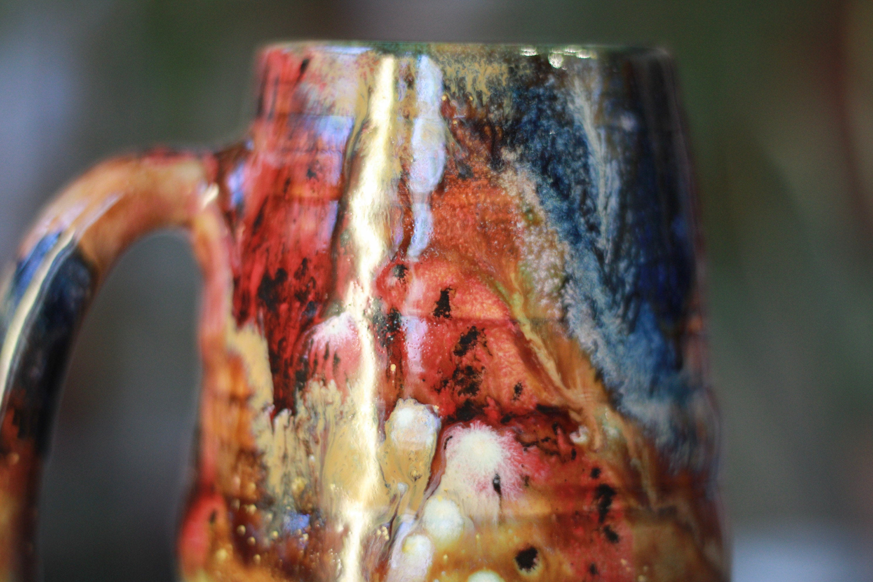 02-C Whimsy Textured Mug - TOP SHELF, 21 oz.