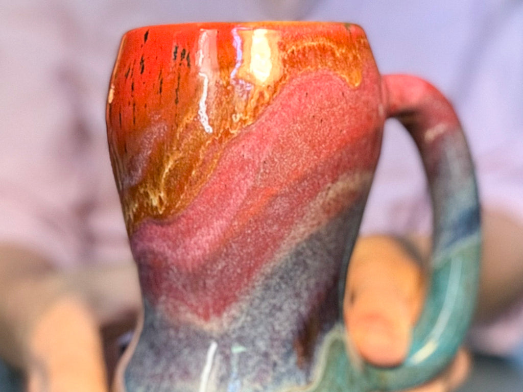 02-D EXPERIMENT Curvy Mug, 17 oz.