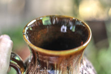 Load image into Gallery viewer, 14-D Molten Rainbow Cheetah Flared Notched Mug - TOP SHELF, 23 oz.