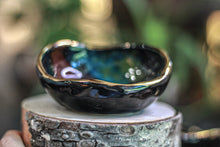 Load image into Gallery viewer, 22-A Rainbow Stellar Pinch Pots - MINOR MISFIT, 2-3 oz. - 10% off (this listing is for one pot)