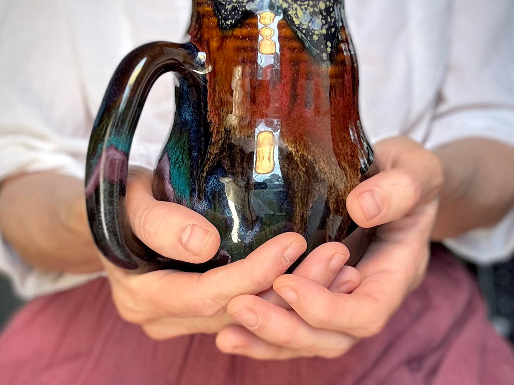 16-B Starry Night Cuddle Mug, 25 oz.