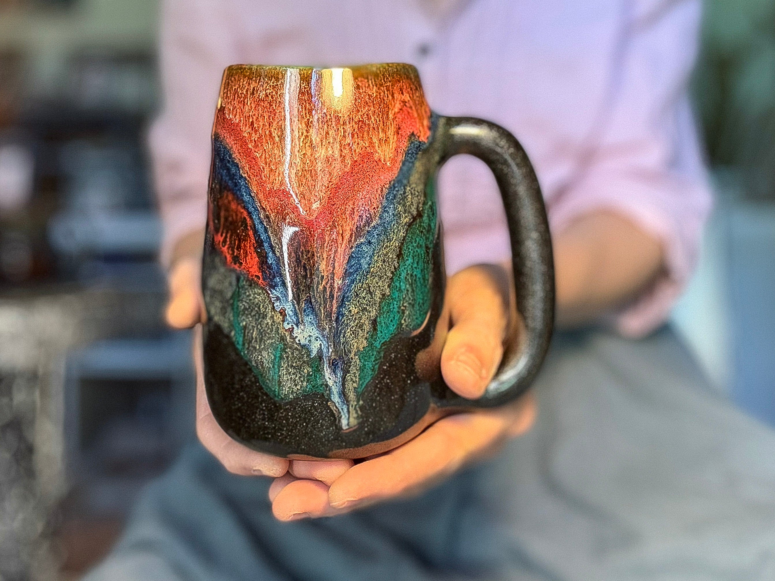 17-C Magenta Haze Mug - TOP SHELF, 22 oz.