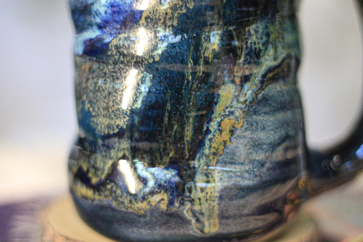 14-D Moody Blues Textured Mug, 21 oz.