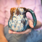 15-E Starburst Curvy Mug, 16 oz.