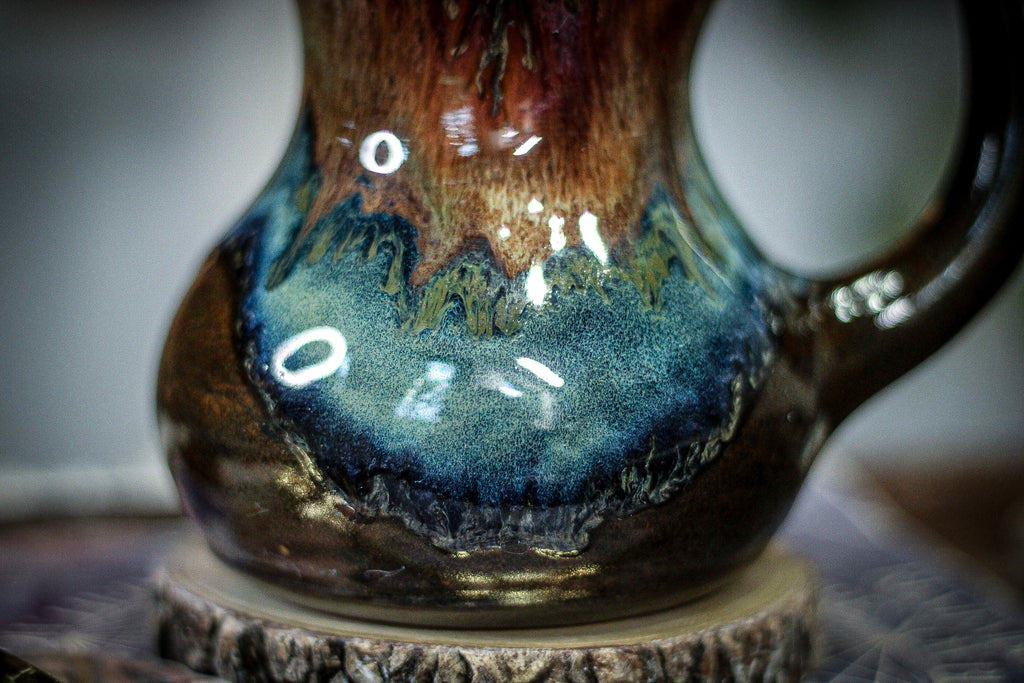 16-B Starry Night Acorn Gourd Mug - TOP SHELF, 23 oz.