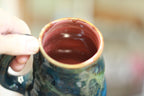 12-F EXPERIMENT Barely Flared Textured Divot Mug, 14 oz.