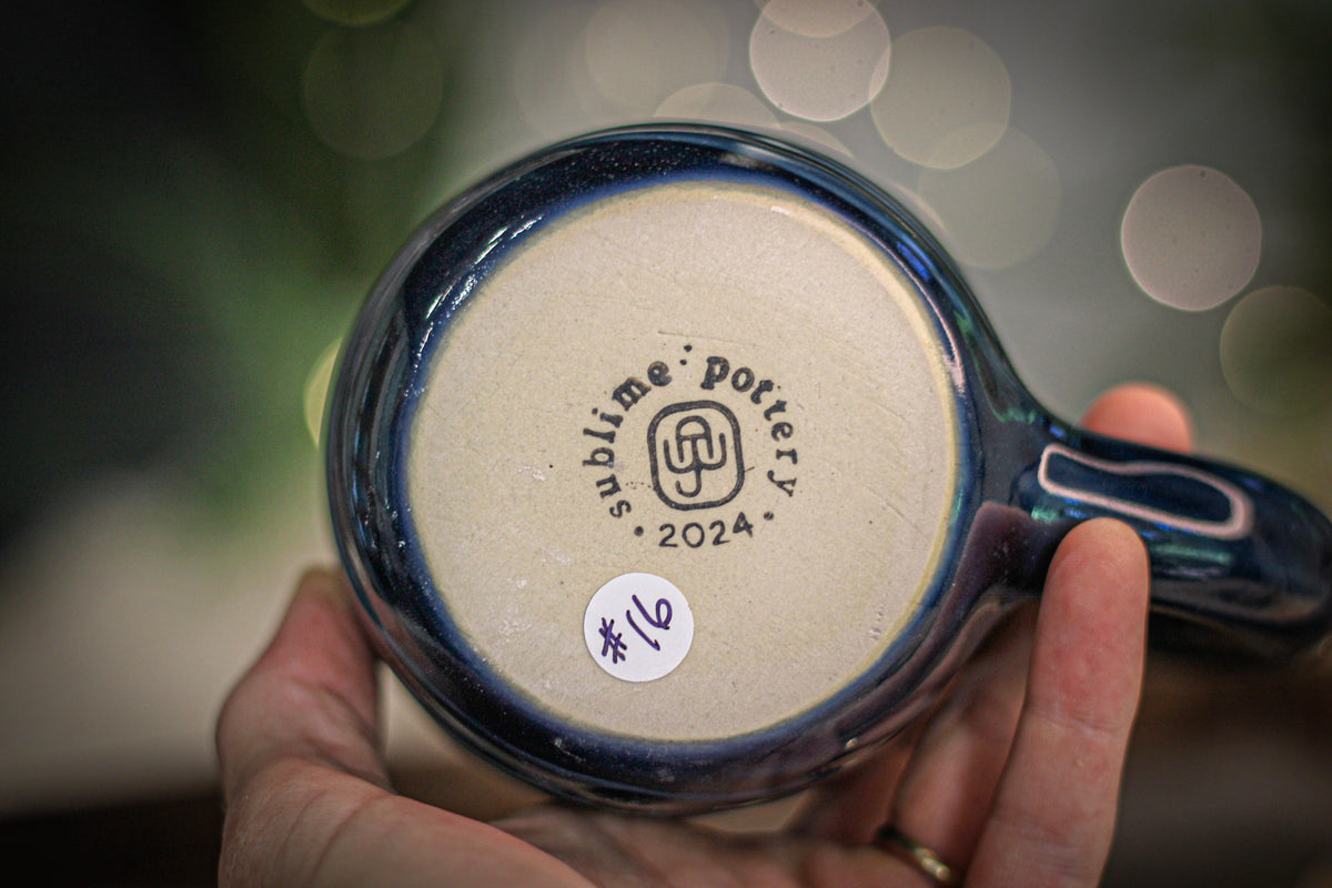 16-A New Earth Textured Mug, 20 oz.