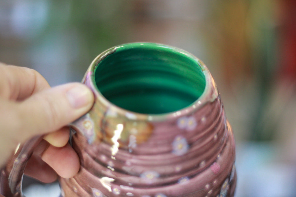 16-E Pink PROTOTYPE Textured Mug, 18 oz.