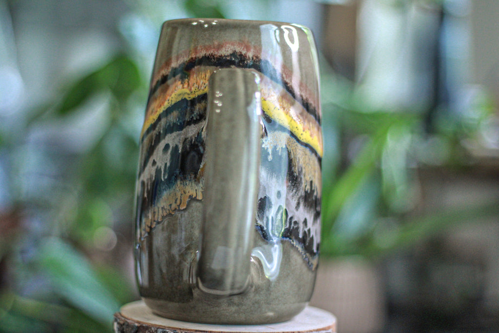 16-B Bumblebee Jasper Mug - MISFIT, 26 oz. - 15% off