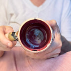 15-D Granny's Lace Gourd Mug, 22 oz.