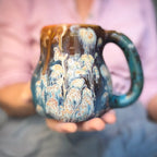 15-E Starburst Curvy Mug, 16 oz.