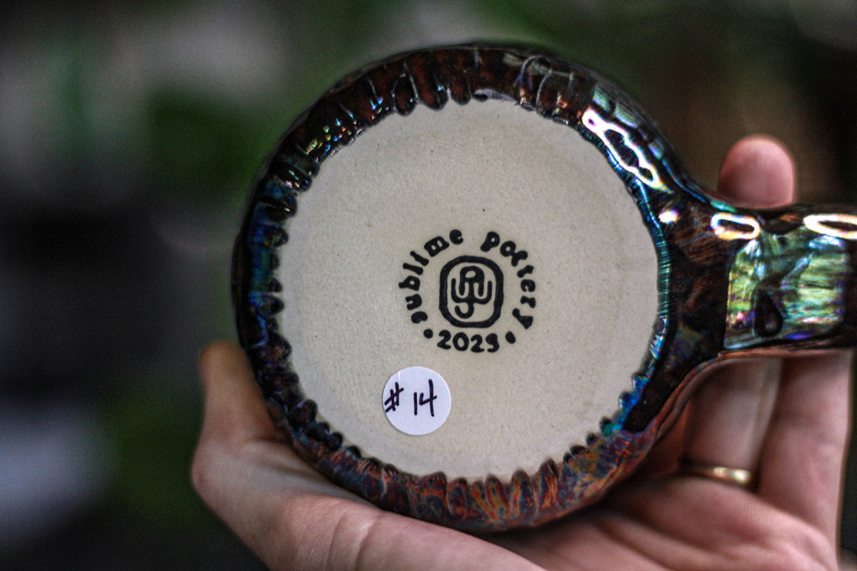 14-C PROTOTYPE Textured Mug , 23 oz.