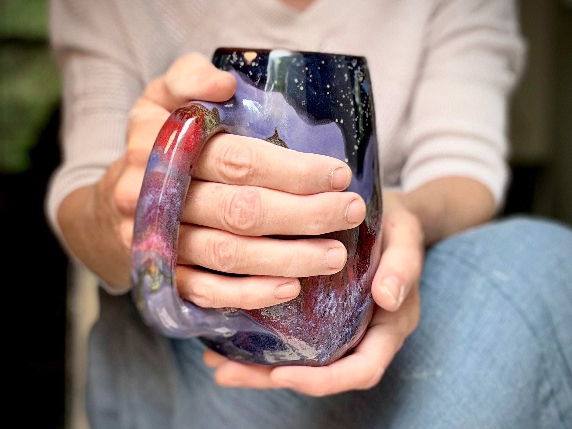 17-B Purple Mountain Majesty Mug, 22 oz.