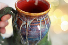 Load image into Gallery viewer, 12-D New Wave Barely Flared Textured Divot Mug, 15 oz.
